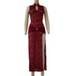 sleeveless dress