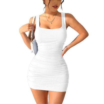Summer Sleeveless Women's Dress Elegant Commuter