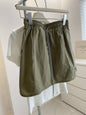 High Waist Slimming Skort with Built-In Shorts
