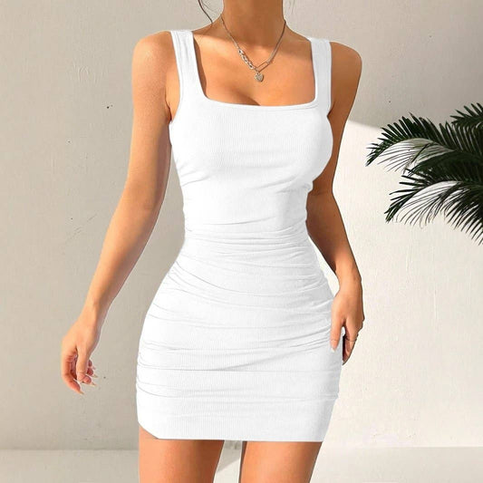 Summer Sleeveless Women's Dress Elegant Commuter