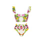 High Waist Printed Bikini Swimwear for Women,  Beach Swim Suit