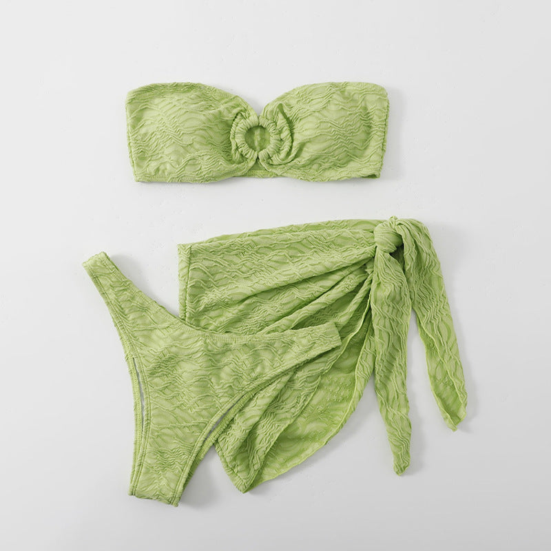 Sexy Strappy Bikini Set Beach Vacation Swimwear