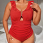 Plus Size One-Piece Swimwear