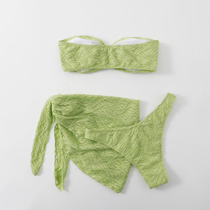 Sexy Strappy Bikini Set Beach Vacation Swimwear
