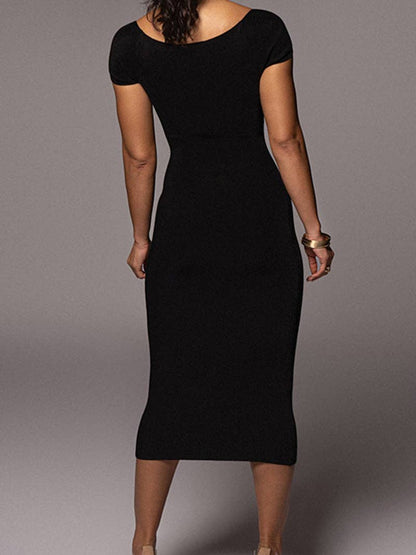 Off-Shoulder Bodycon Dress