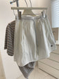High Waist Slimming Skort with Built-In Shorts